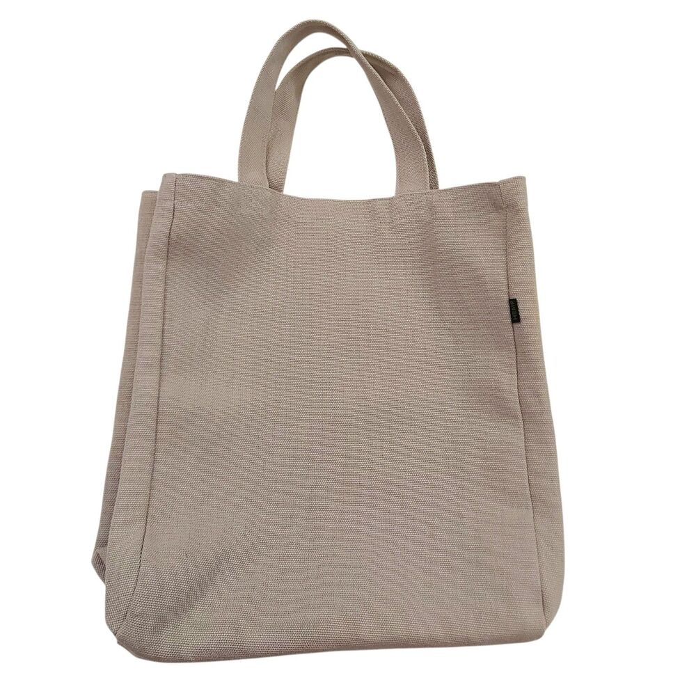 Hempmania Tote Bag Brown Shopping Hemp Durable Canvas Everyday Travel Beach